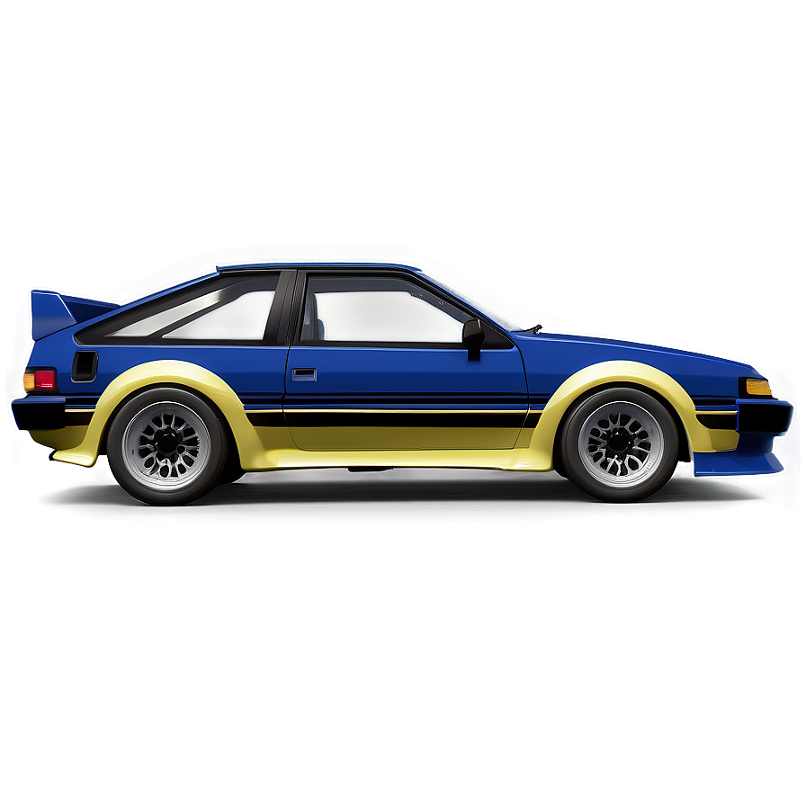 Ae86 Side View Png 28