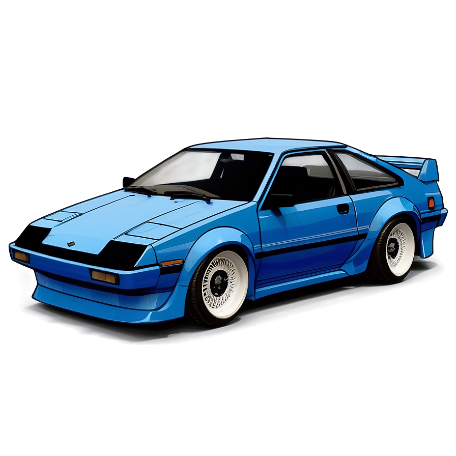 Ae86 Sportscar Blueprint Png 68