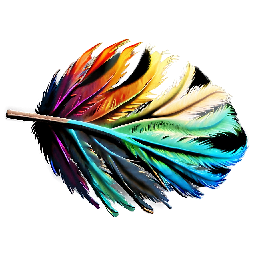 Aesthetic Boho Feather Png Ubh6