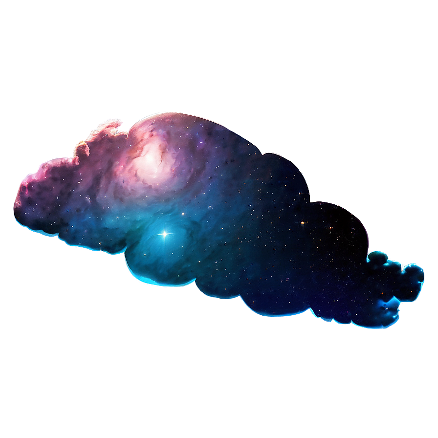 Aesthetic Cloud Galaxy Universe Png 44