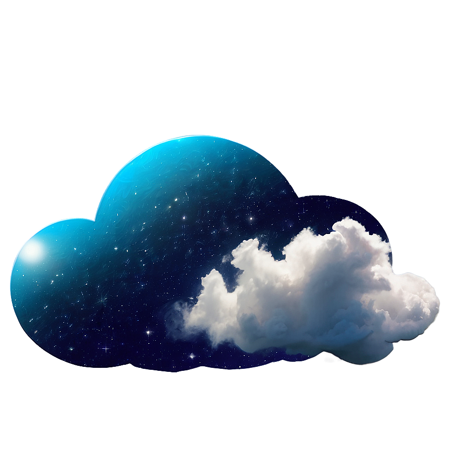 Aesthetic Cloud Galaxy Universe Png Qup