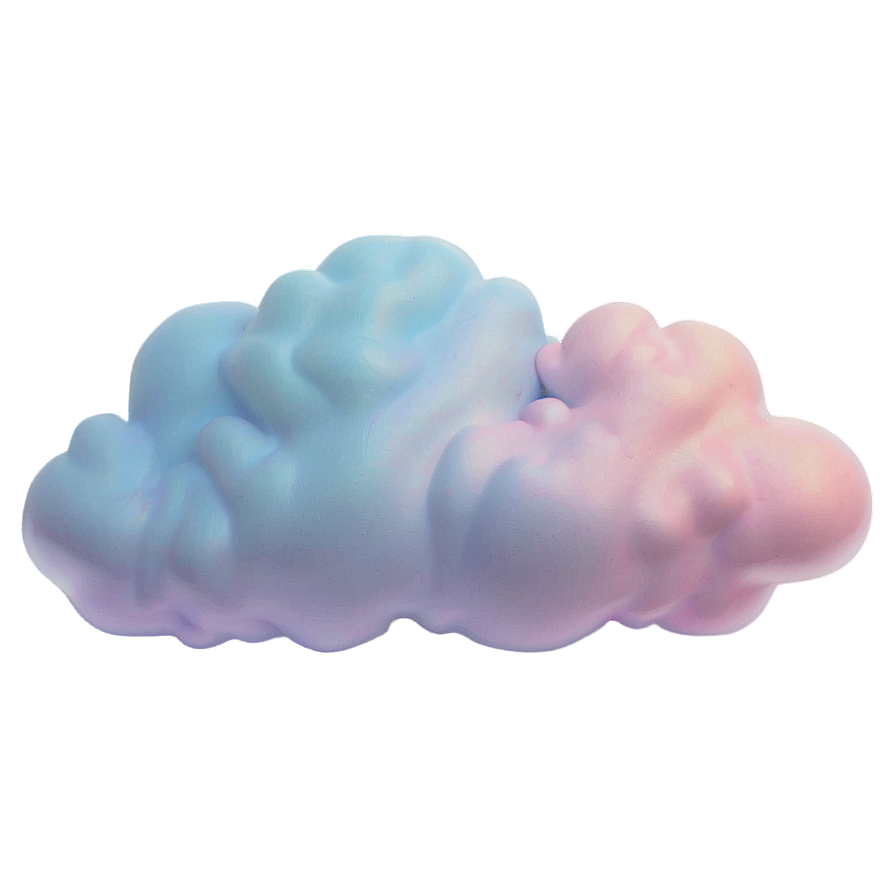 Aesthetic Cloud In Pastel Sky Png Drh82