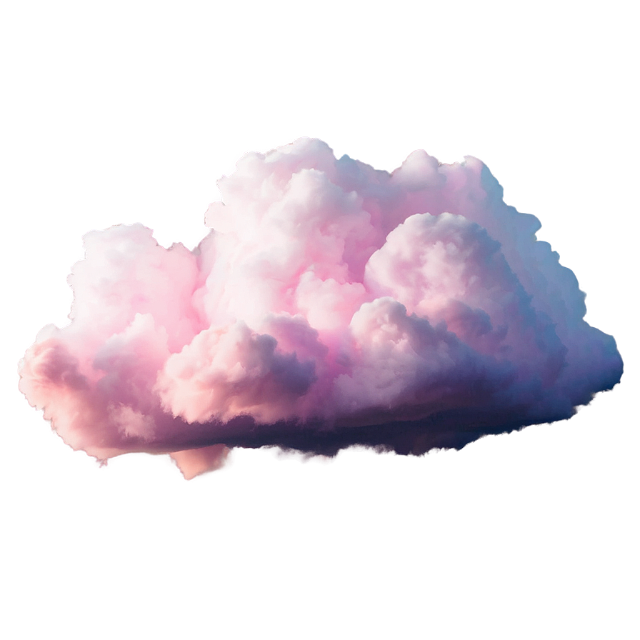 Aesthetic Cloud In Pink Sky Png 06252024