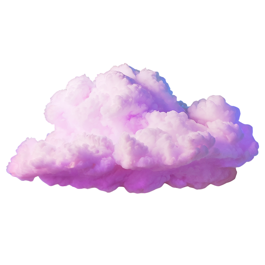 Aesthetic Cloud In Purple Twilight Png 92