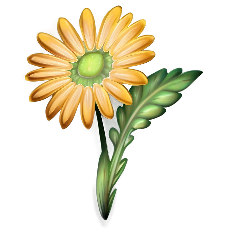 Aesthetic Daisy Flower Charm Png Hls