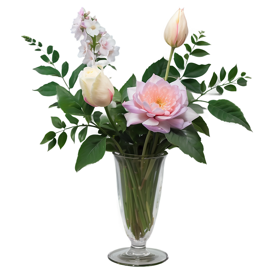 Aesthetic Flower In Vase Png Jbn57