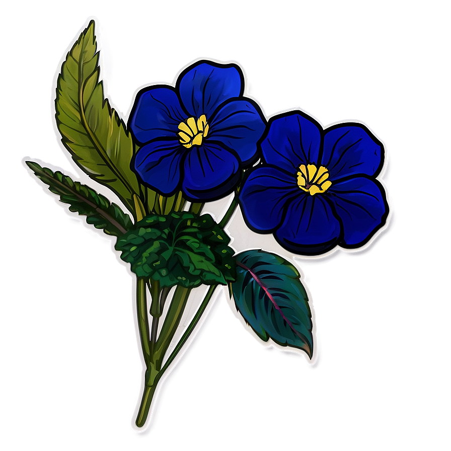 Aesthetic Flowers Sticker Png Lip17