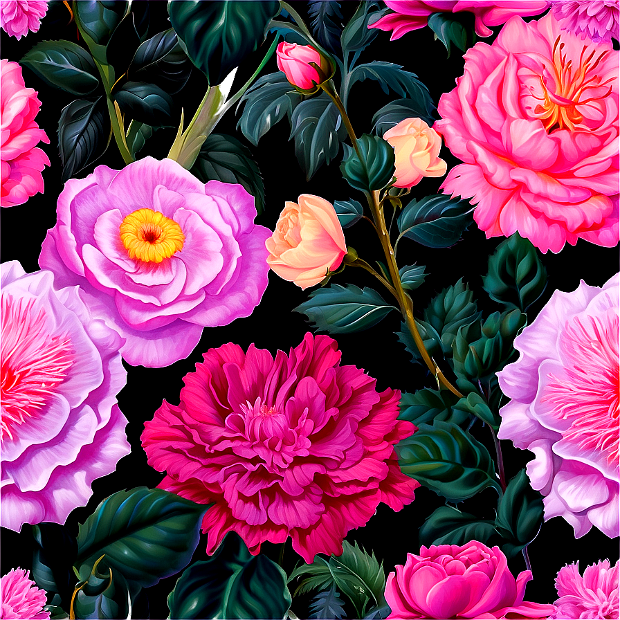 Aesthetic Flowers Wallpaper Png Xue