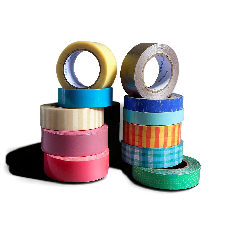 Aesthetic Tape Collection Png 22