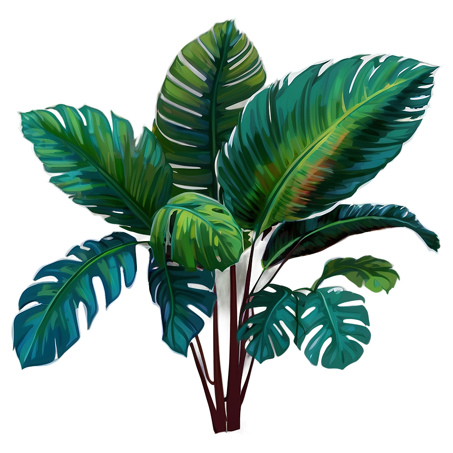 Aesthetic Tropical Plant Png 06272024