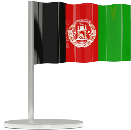 Afghanistan National Flag Desktop