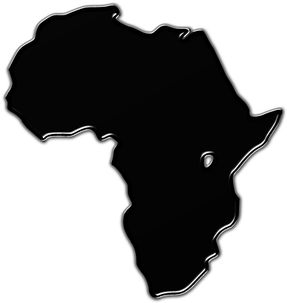 Africa Continent Outline