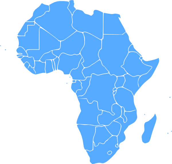 Africa Map Outline