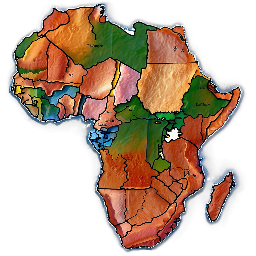 Africa Map With Natural Resources Png Ylw14