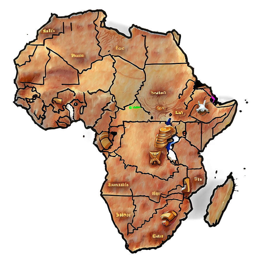 Africa Outline Wallpaper Png Igh