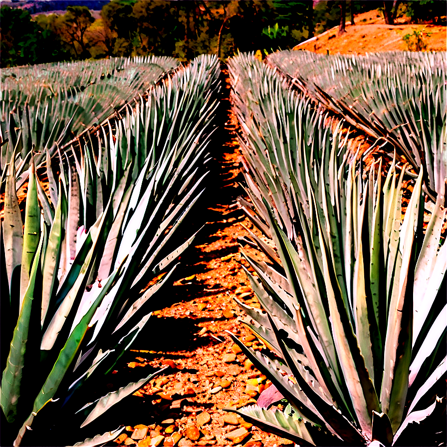 Agave Plantation View Png 06282024