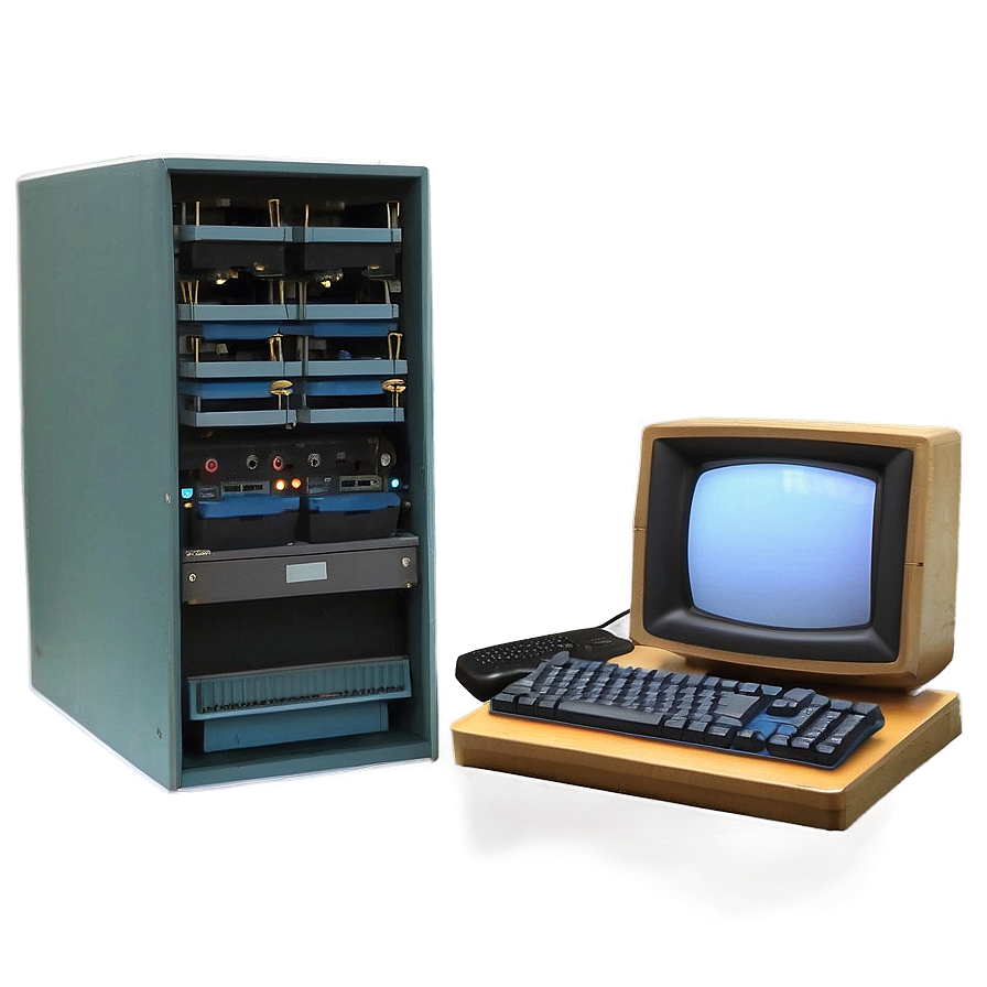 Age-old Computer System Png Deu