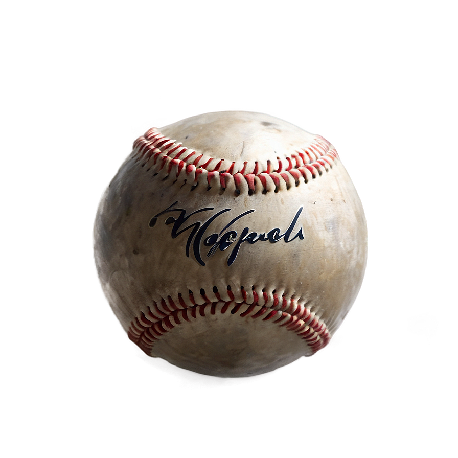 Aged Baseball Graphic Png Oxw