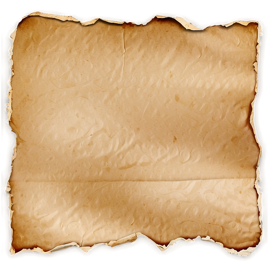 Aged Paper Texture Torn Png 80 Image