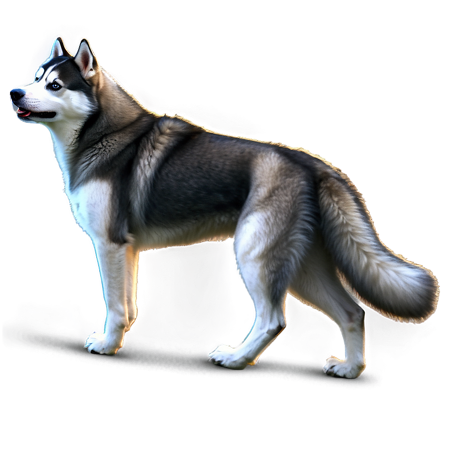 Agile Siberian Husky Png 4