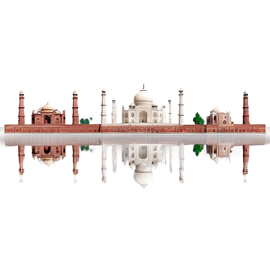 Agra's Taj Mahal Landscape Png 06252024