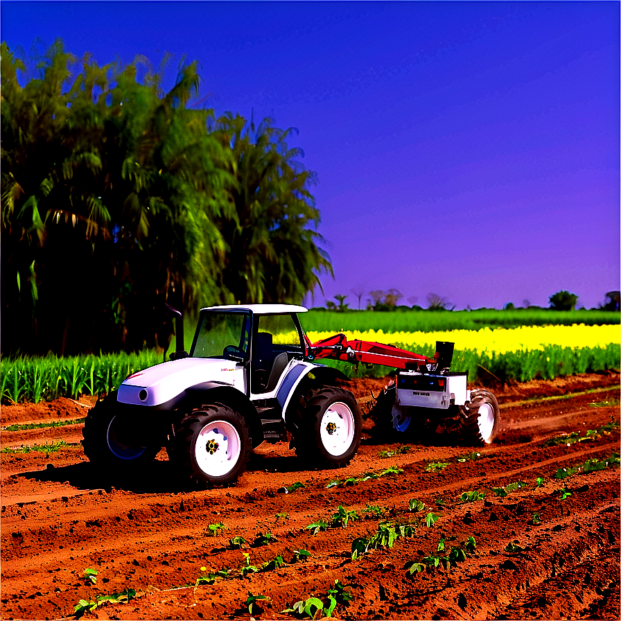 Agricultural Robotics At Work Png Dot