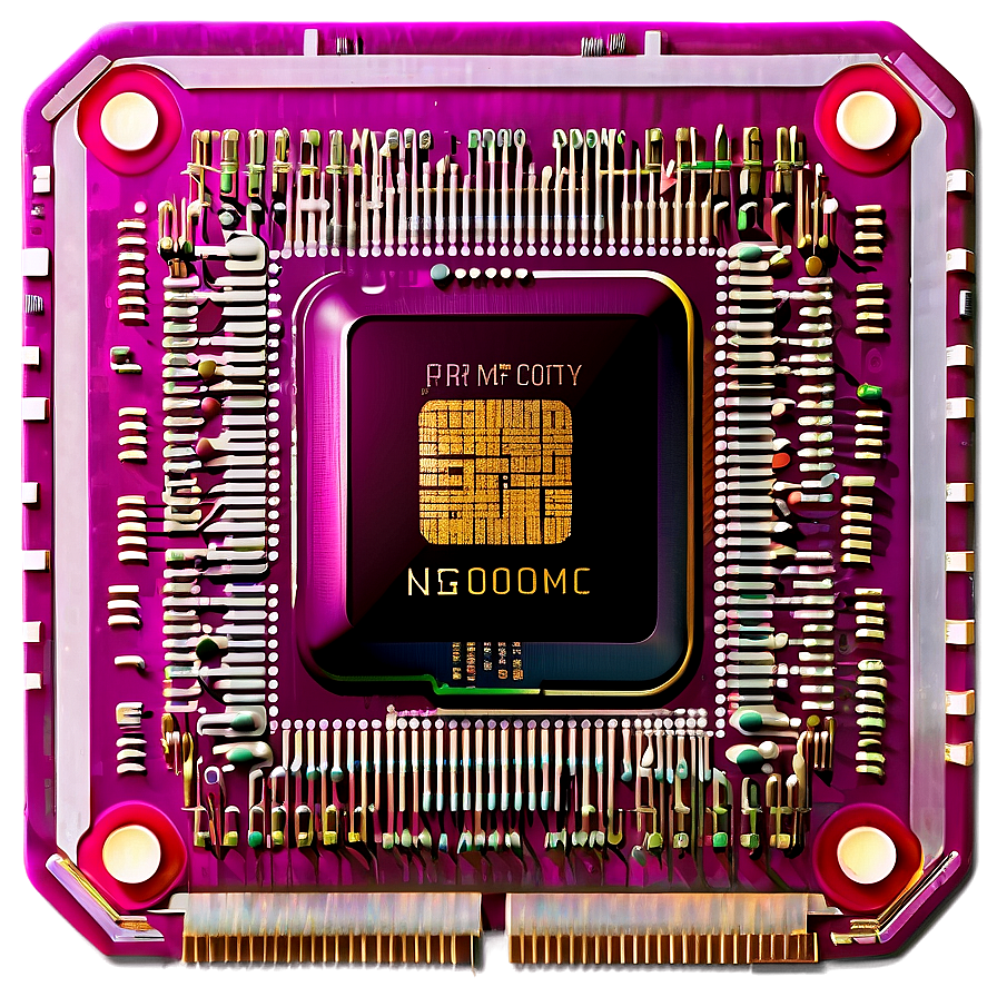 Ai Processor Chip Png Wge13