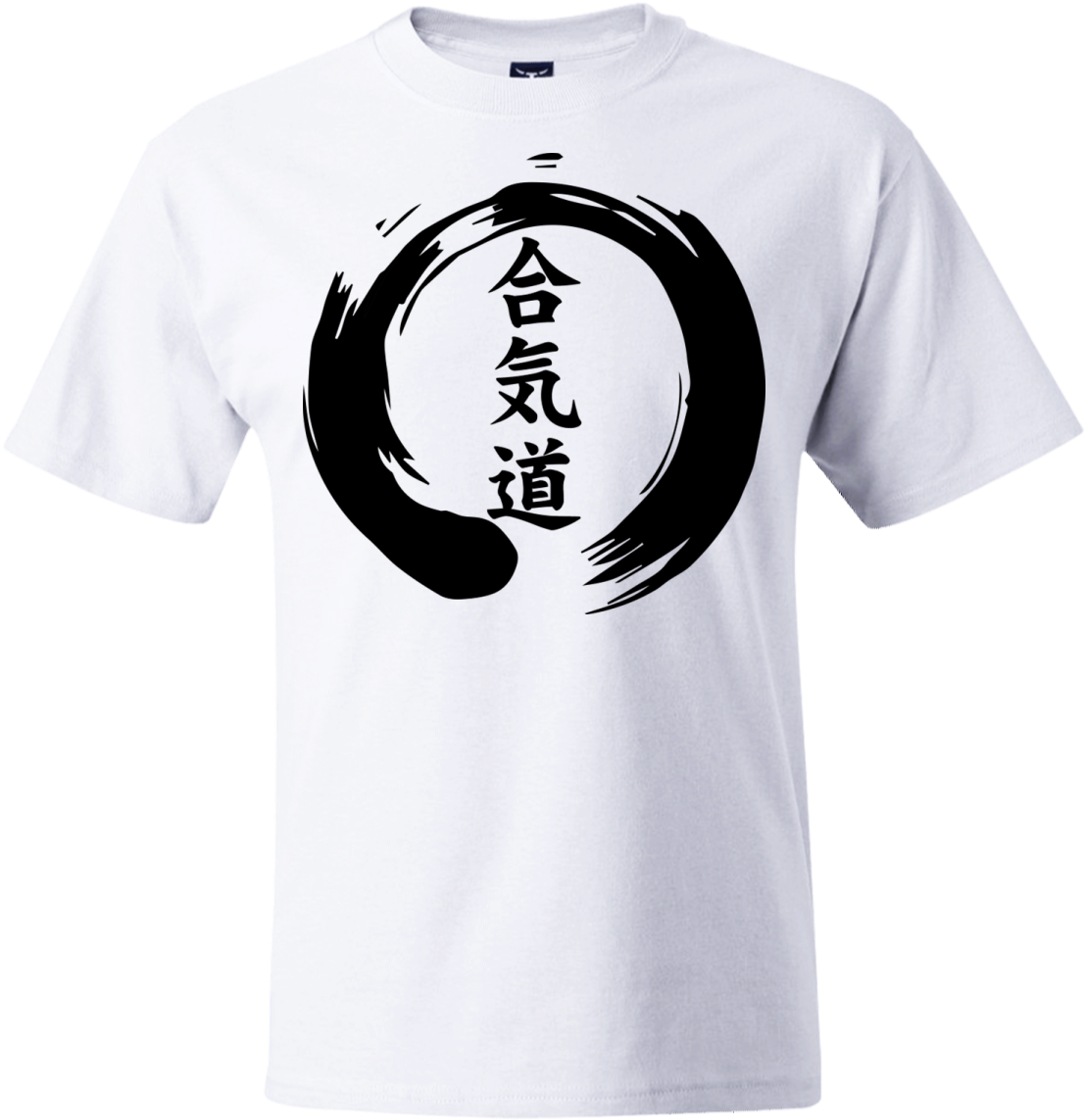 Aikido Calligraphy Tshirt Design