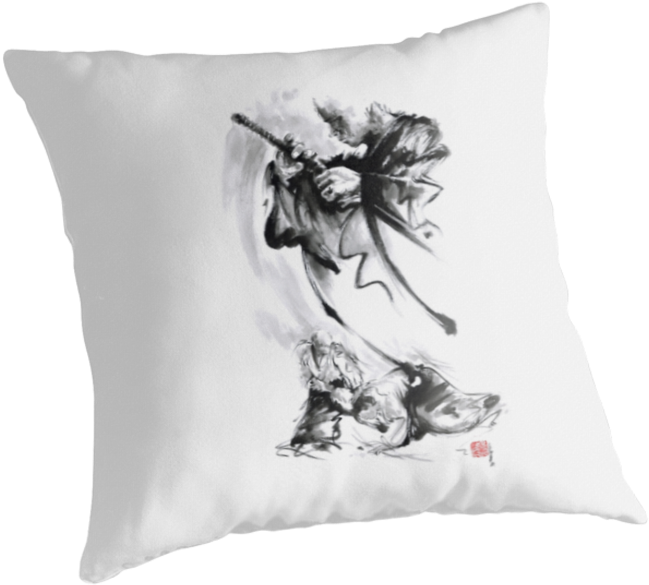 Aikido Martial Art Cushion Design