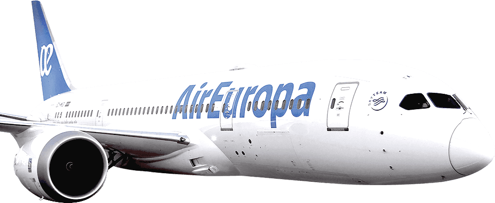 Air Europa Aircraft Isolated