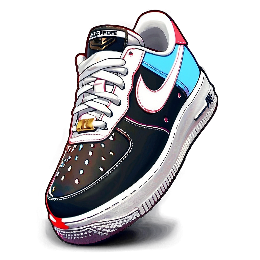 Air Force 1 Anime Custom Png 06212024