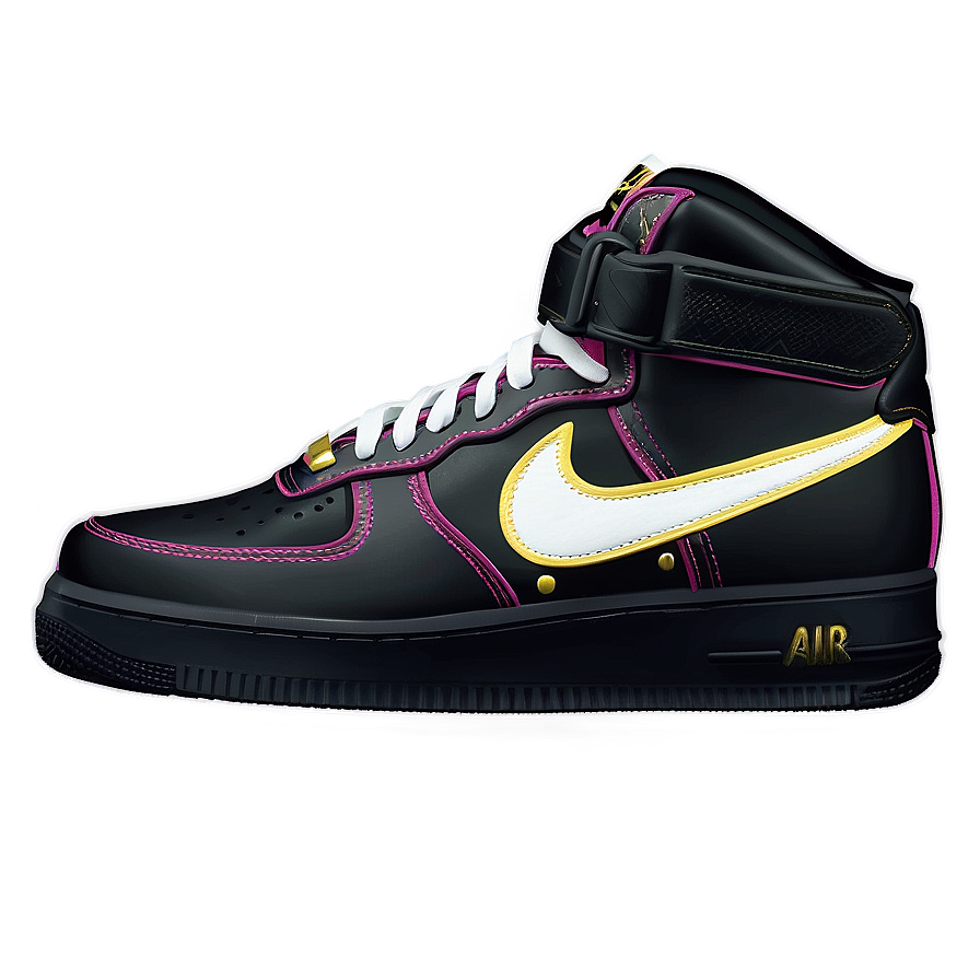 Air Force 1 Basketball Shoe Png Lta47