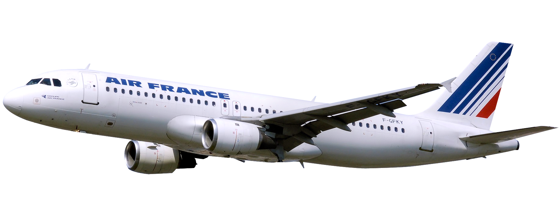 Air France Airbus In Flight