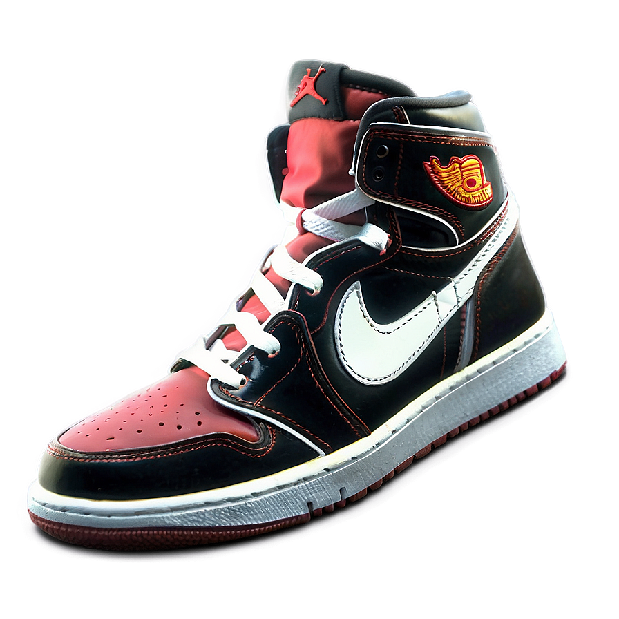 Air Jordan 1 Basketball Shoe Png 4