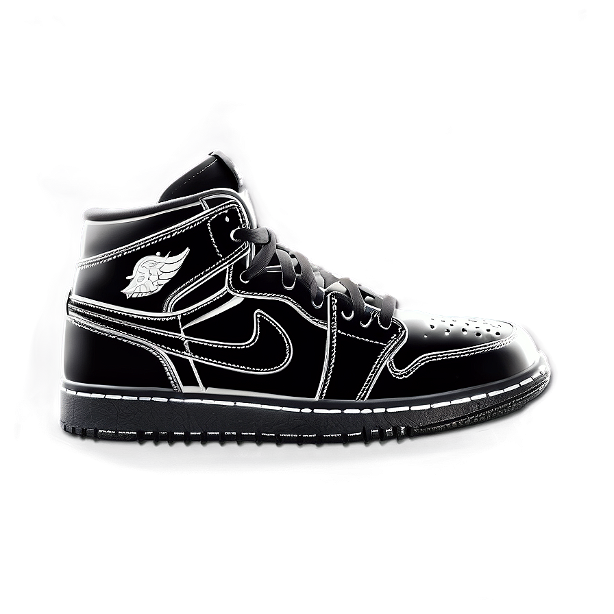 Air Jordan 1 Cyber Monday Edition Png Aay51