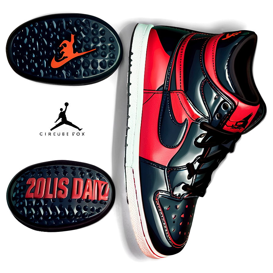 Air Jordan 1 Low Cut Design Png Emp