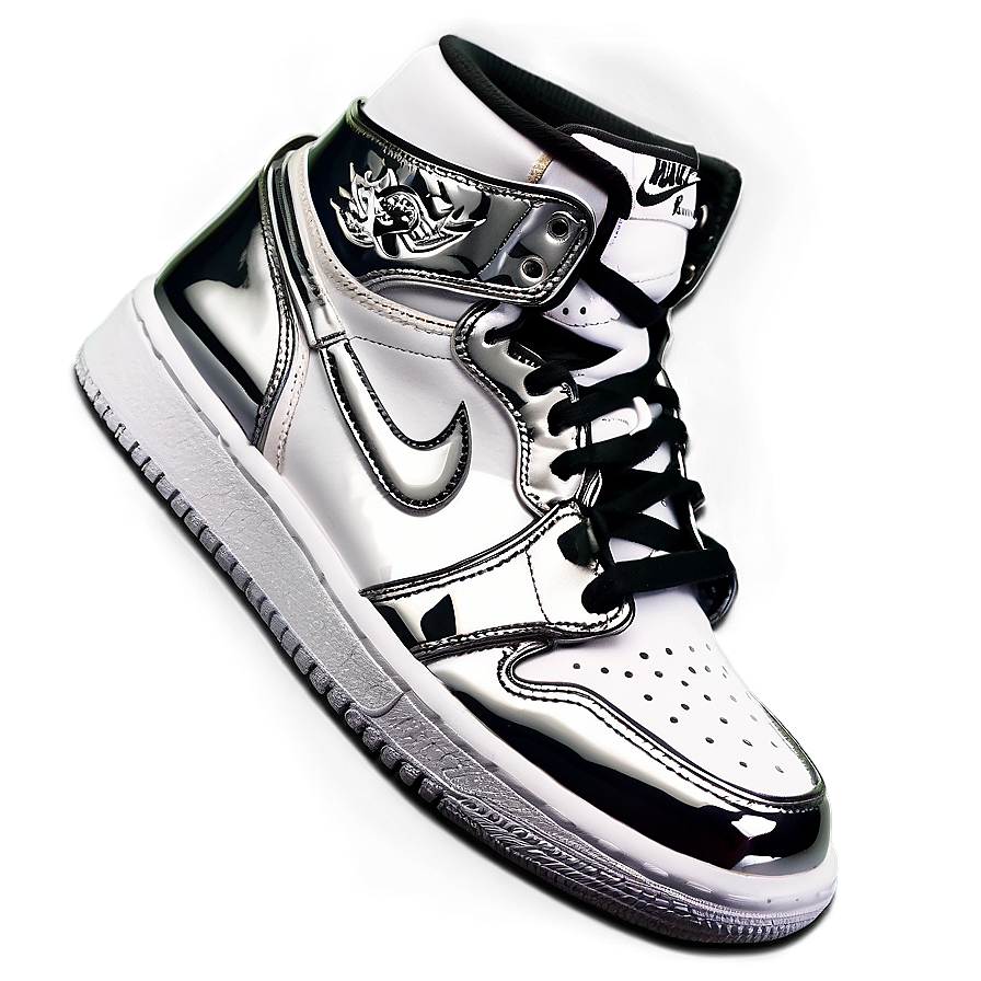 Air Jordan 1 Metallic Accents Png Vjc56