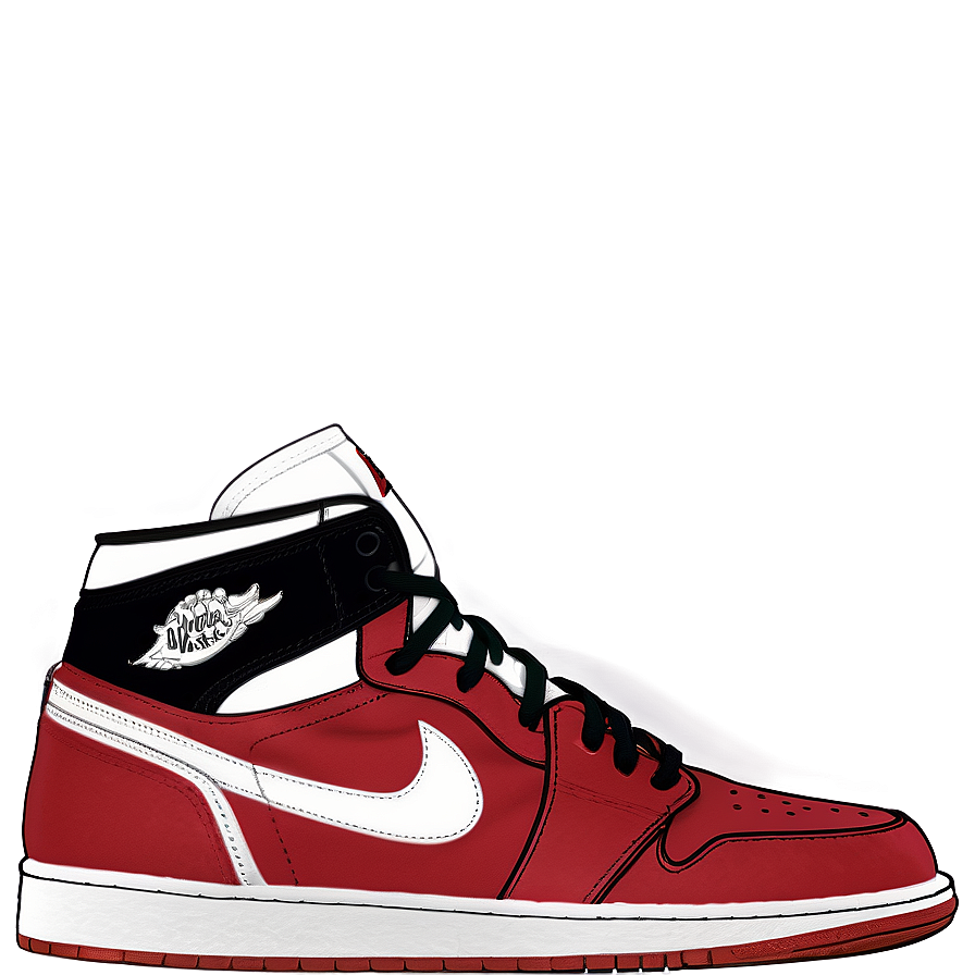 Air Jordan 1 Sneaker Png Gtm