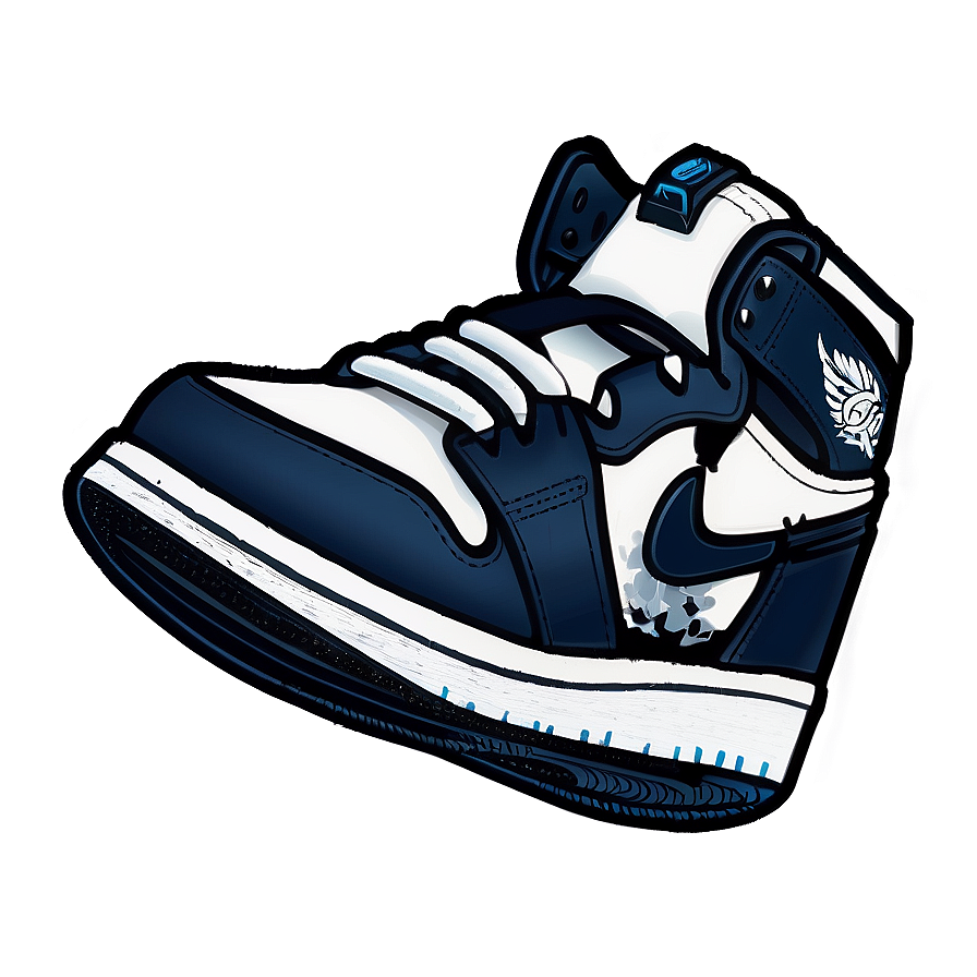 Air Jordan 1 Sneaker Png Wyr