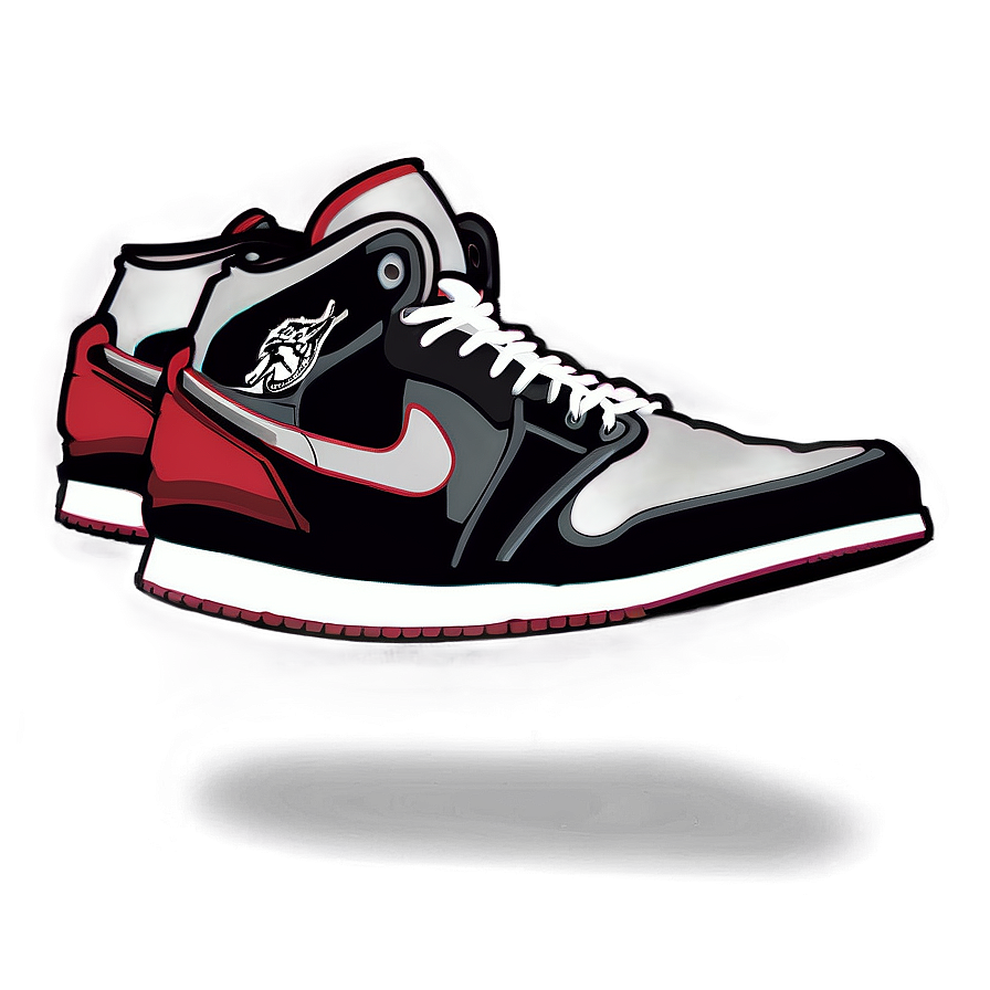 Air Jordan Sneaker Art Png Gnh42