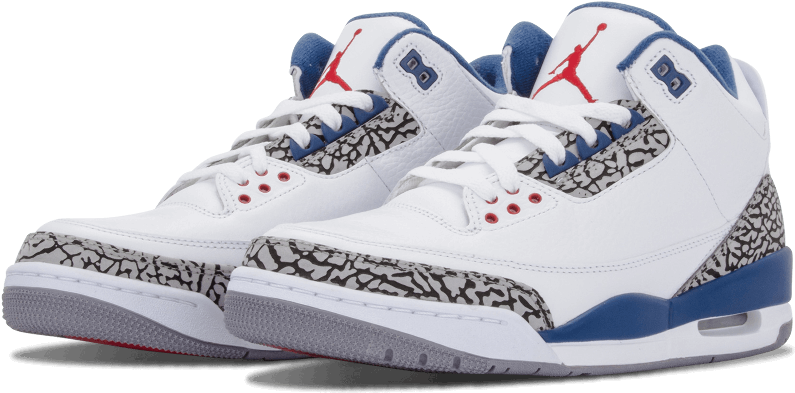 Air Jordan3 Retro White Blue