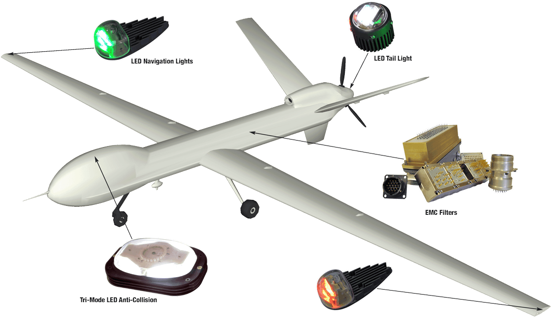 Aircraft Navigation Lighting Components