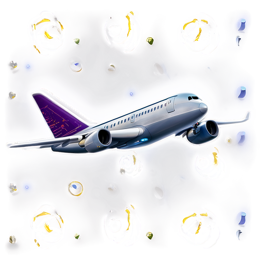 Airplane Landing Png Liv