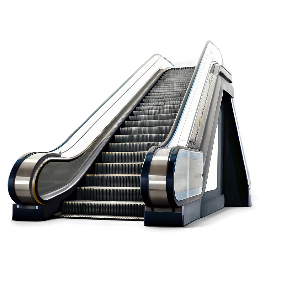 Airport Escalator Side View Png 06242024