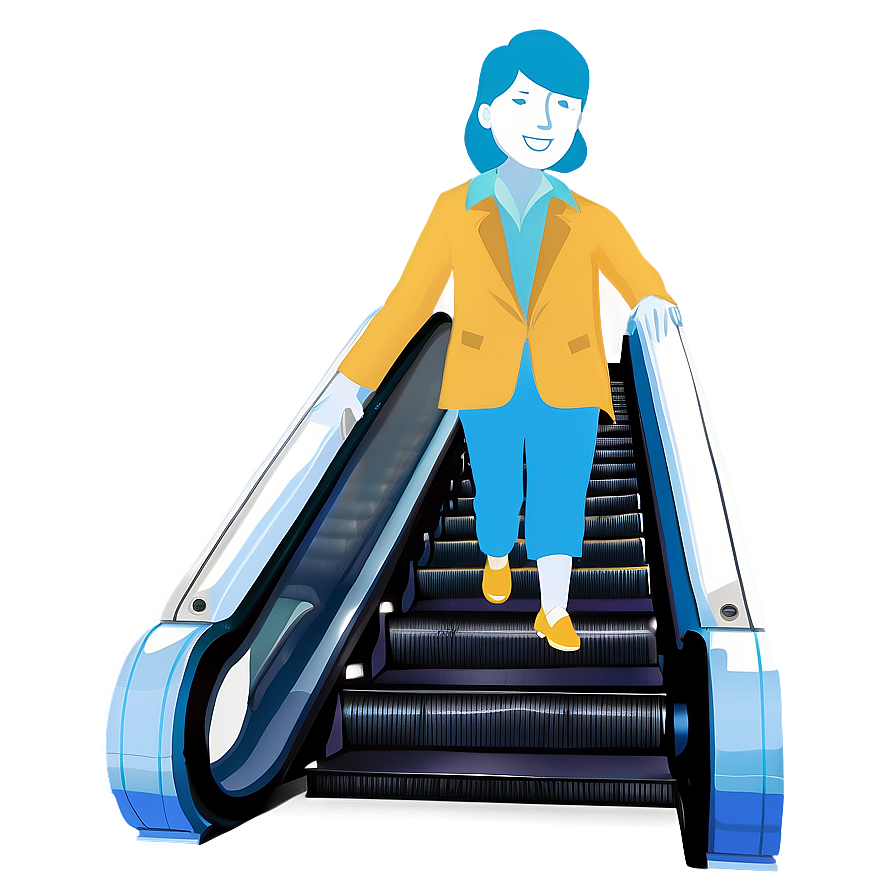 Airport Escalator Side View Png 23