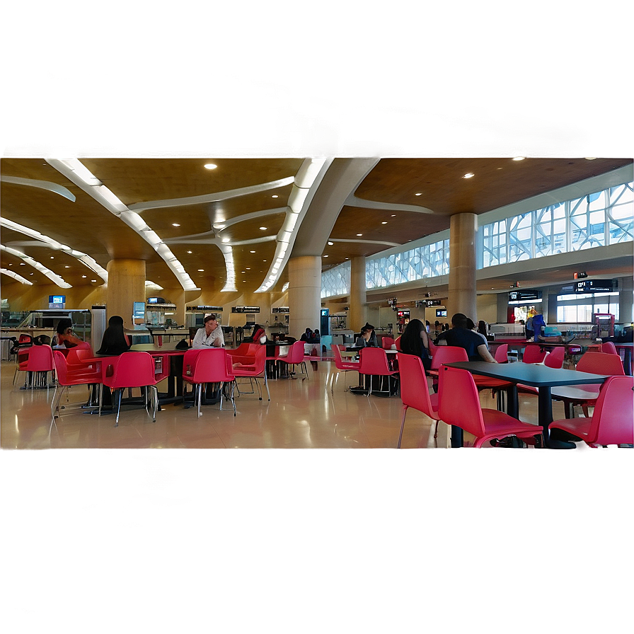 Airport Food Court Area Png 77