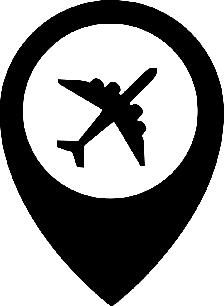 Airport Location Icon