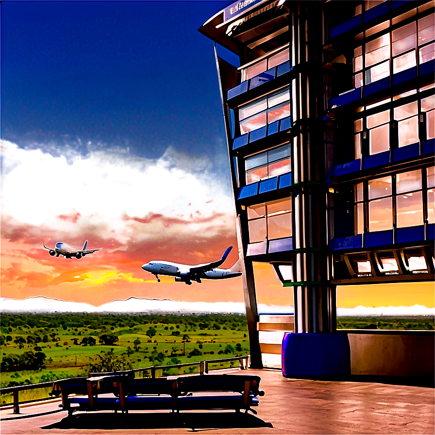 Airport Observation Deck Png Xxr