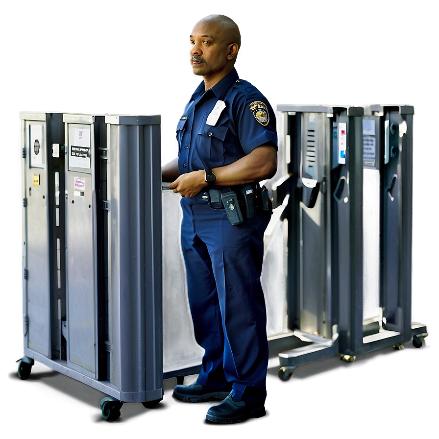 Airport Security Guard Png 06252024