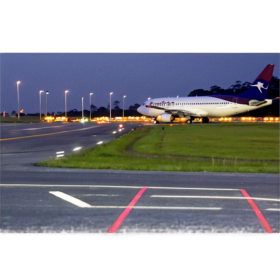 Airport Taxiway At Dawn Png Sok8